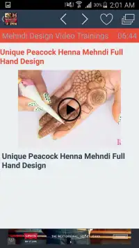 Mehndi Designs Video Trainings Screen Shot 2