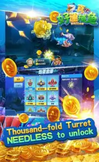 Lucky Fishing Online - Free Table Game Arcades Screen Shot 2