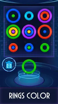 Puzzle Game : Color Rings Screen Shot 4