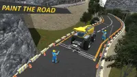 Uphill Otoyolu İnşaatı: Yol Bina Sim Screen Shot 9