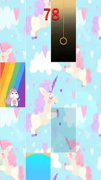Unicorn Piano Tiles Screen Shot 2