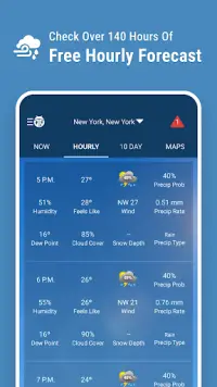 Weather by WeatherBug Screen Shot 1