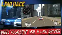 Limo Race Driving 3D Screen Shot 0