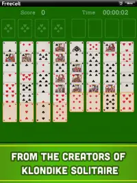Freecell Solitaire Screen Shot 7