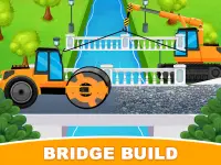 Construction Trucks & Vehicles : Build House Screen Shot 2
