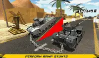 Dirantai tank Jatuh Balap 3D Robot Transformasi Screen Shot 4
