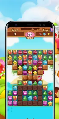 Garden Jelly -  Top Candy game Play Now Screen Shot 2