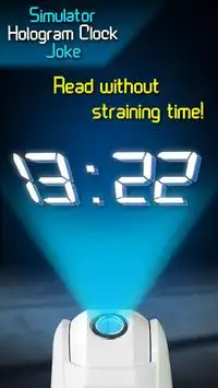 Simulator Hologram Clock Joke Screen Shot 2