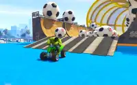 Cuatro ruedas SuperHeroes Quad Bike Racing Screen Shot 6