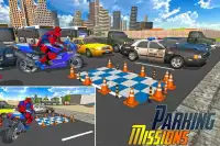 Super Spider Hero Motorcycle Simulator: Mega Ramp Screen Shot 1