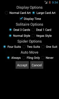 Solitaire, Spider, Freecell... Screen Shot 2