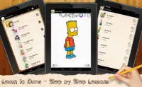 Aprenda a desenhar a Família dos Simpsons Screen Shot 0