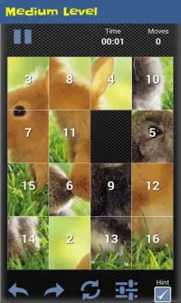 Slide Puzzle - Animal Screen Shot 3