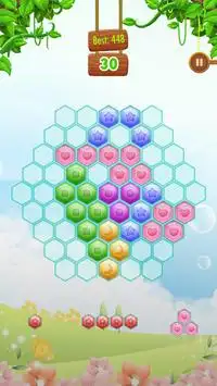 Hexic Mania-Hexagon Fit:10/10 Screen Shot 2