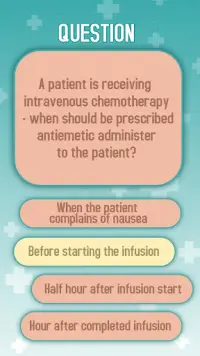看護師国家試験質問と回答 Screen Shot 1
