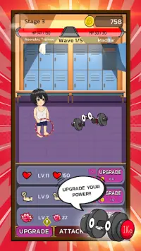 Idle Fight x Gym Screen Shot 3