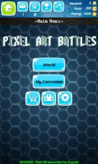 Pixel Art Battles: MMO Drawing Screen Shot 3