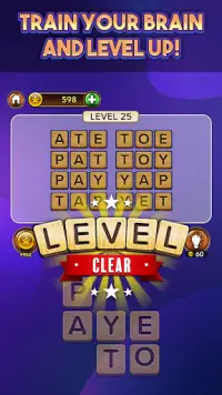 Wordlicious: Word Game Puzzles Screen Shot 2