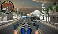 मोटो दौड़ - बाइक सवार Screen Shot 4