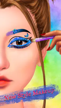 Eye Art Makeup Games for girls Screen Shot 0