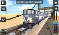 Train Driving Simulator 2019 - Railway Crossing 3D Screen Shot 2