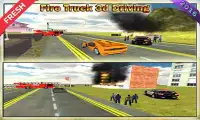 Fire Truck 3d Driving Screen Shot 2