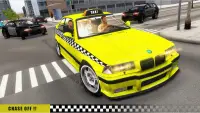 Crazy Car Driving Taxi Games Screen Shot 11