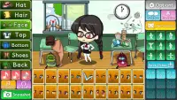 School Pretty Girl : dress up game Screen Shot 2