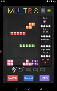 Multris: a new block Classic Screen Shot 4