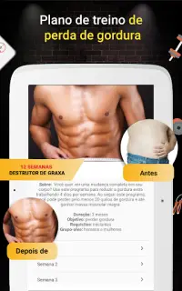 Pro Gym Workout (Ginásio Workouts & Fitness) Screen Shot 5