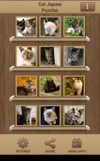 Yapboz Oyunları Kedi Oyunu Screen Shot 9