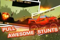 Mad Truck 2 -- physics monster truck hit zombie Screen Shot 2