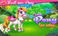 Cute Pony Spa Salon Screen Shot 0