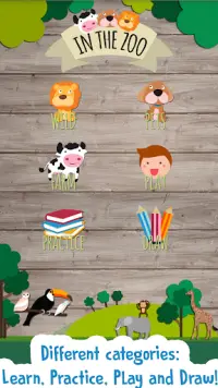 Kids Zoo Game: Educational gam Screen Shot 0