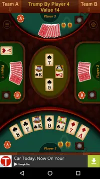 28 Card Game (Twenty Eight) Screen Shot 5