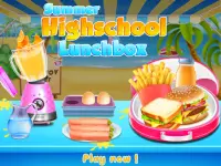 High School Lunch Box Maker Screen Shot 0