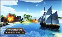 Modern WarShip Battle Screen Shot 1