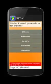 IQ Test Deutsch Screen Shot 2