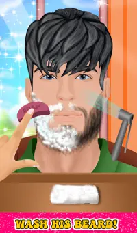 Barber shop: new Beard salon & shaving games 2021 Screen Shot 5