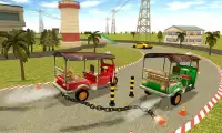 Tuk Tuk Chained Car Racing Screen Shot 0