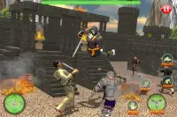 super-héros ninja survie guerrier bataille pro2019 Screen Shot 9