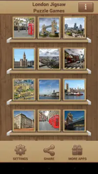 London Jigsaw Puzzle Games Screen Shot 0