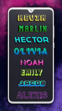 My Name 3D Live Wallpaper Screen Shot 7