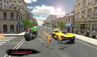 Dirantai Sepeda 3D: Sci-fi Moto Rider Screen Shot 10