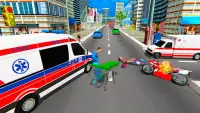 Ambulance Game: City Rescue 3d Screen Shot 3