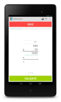 Learning Multiplication Screen Shot 13