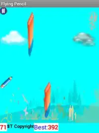 Flying Pencil Screen Shot 0