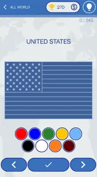 The Flags of the World Quiz Screen Shot 1