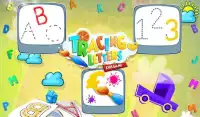 Tracing Letters Kids Game Screen Shot 4