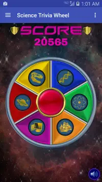 Science Learning Wheel - Quiz Game Screen Shot 1